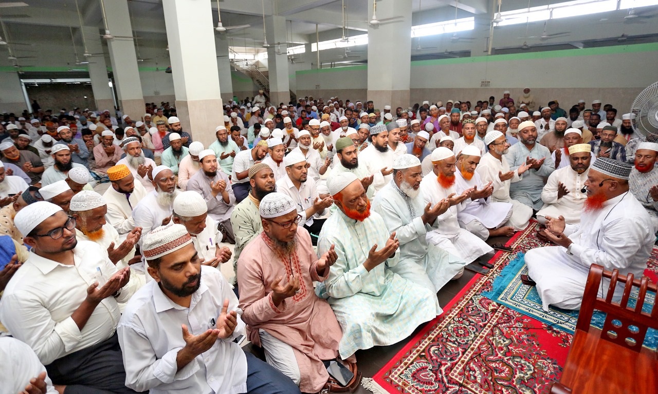 এটিএম আজহারের কারামুক্তিতে বগুড়ায় জামায়াতের দোয়া মাহফিল অনুষ্ঠিত