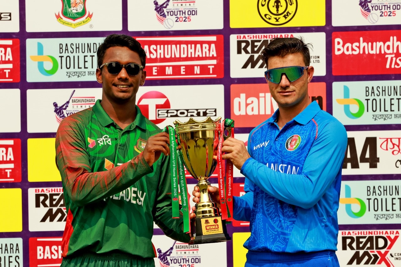 আফগানিস্তান ও বাংলাদেশ অনুর্ধ্ব-১৯ দলের ওয়ানডে সিরিজ শুরু কাল