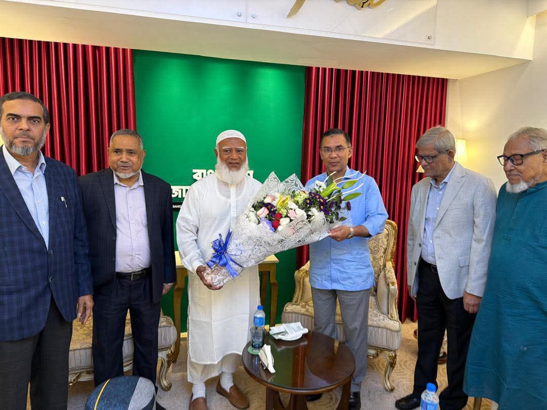 ডা. শফিকুর রহমানের বাসায় তারেক রহমান