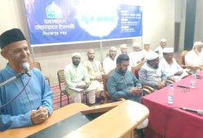 মানুষ ফ্যাসিবাদ মুক্ত বাংলাদেশে স্বাচ্ছন্দ্যে ঈদ উদযাপন করেছে  : মাওলানা আবদুল হালিম