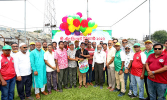 বগুড়ায় মিডিয়া কাপ ক্রিকেট টুর্ণামেন্টের উদ্বোধন