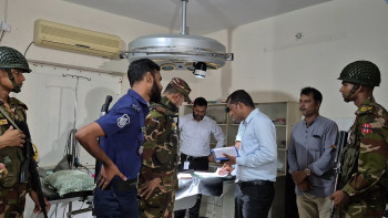 বগুড়ায় অনুমোদনহীন বেসরকারি ক্লিনিকে সেনাবাহিনীর অভিযান