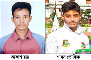 অনুর্ধ্ব-১৭ জাতীয় দলের ক্যাম্পে ডাক পেলো বগুড়ার দুই ক্রিকেটার