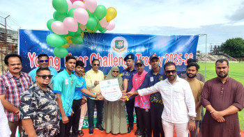 বগুড়ায় ইয়ং টাইগার চ্যালেঞ্জ ট্রফি’র উদ্বোধন