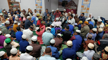 সারিয়াকান্দিতে খালেদা জিয়ার রোগমুক্তি কামনা করে বিশেষ দোয়া মাহফিল