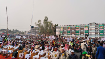 নন্দীগ্রামে দাঁড়িপাল্লার সমাবেশে মানুষের ঢল